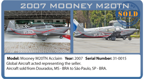 Airplane Mooney sold by Global Aircraft 