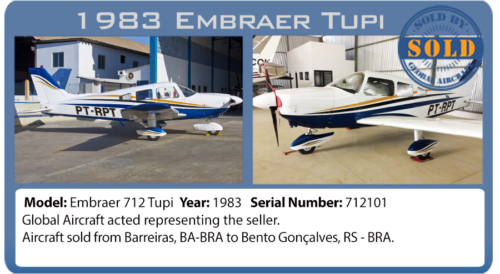 Airplane 1983 Embraer Tupi sold by Global Aircraft 