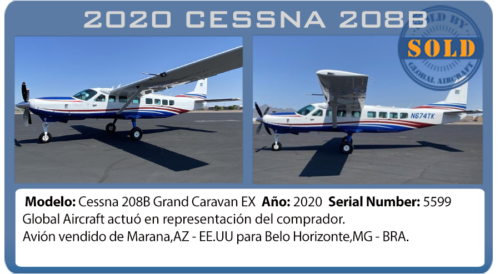 Avión 2020 Cessna 208B Caravan vendido por Global Aircraft 