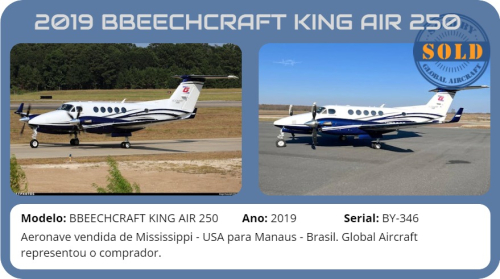 2019 BEECHCRAFT KING AIR 250 vendido por Global Aircraft.