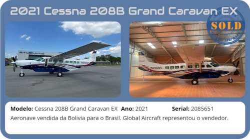 2021 CESSNA C208B GRAND CARAVAN EX vendido por Global Aircraft.