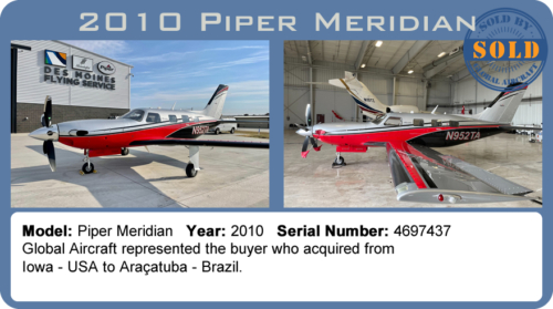 2010 Piper Meridian  sold by Global Aircraft