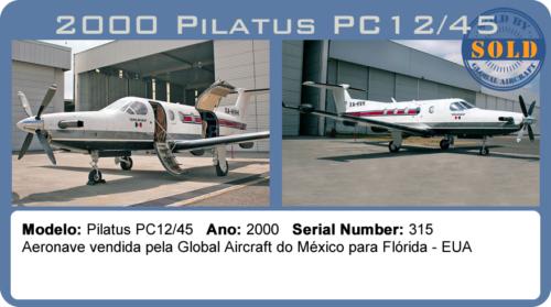 2000 Pilatus PC12/45 vendido por Global Aircraft.